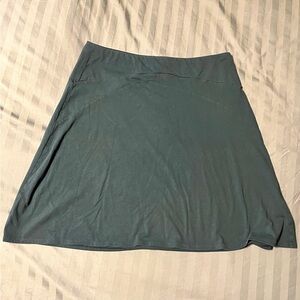 Patagonia womens size L flared organic cotton blend Vitaliti skirt